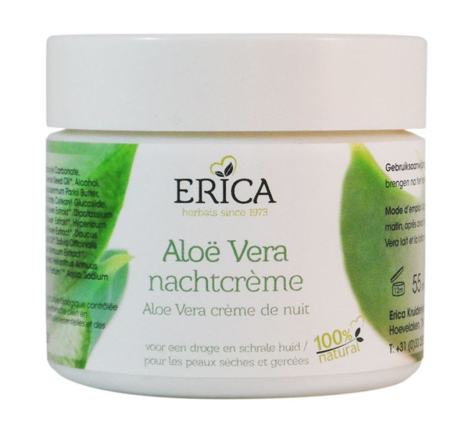 ERICA Crema Notte all'Aloe Vera 55 ml | Creme da giorno e da notte