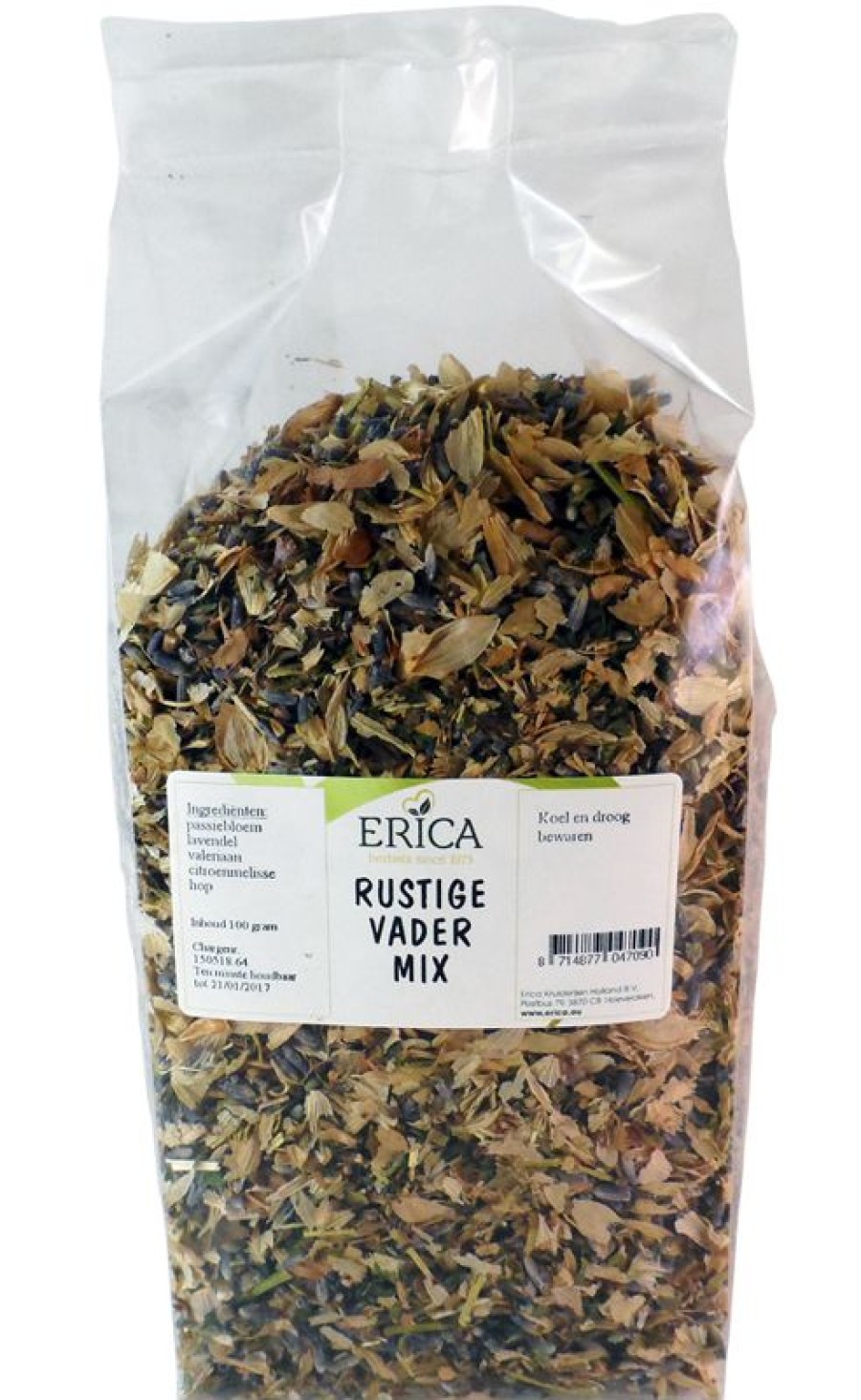 ERICA Miscela di Padre Tranquillo 100 G | Tisana mista alle erbe