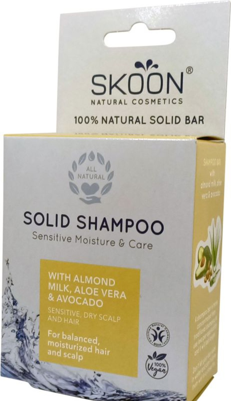 SKOON Skoon Shampoo Solido Barra Sensitive Moisturecare 1S | Shampoobar