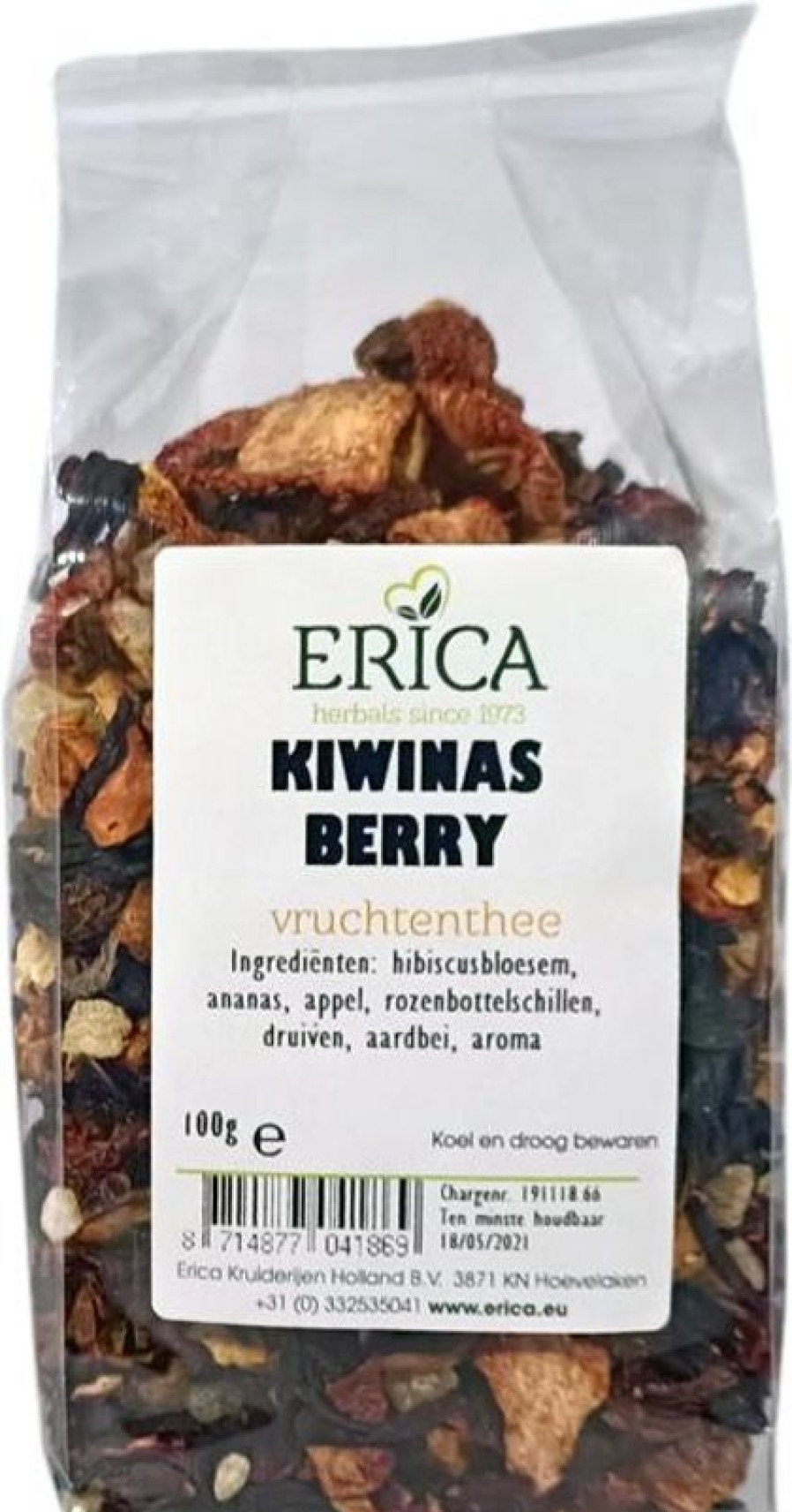 ERICA Kiwinas Bacche 100 G | Tè alla frutta