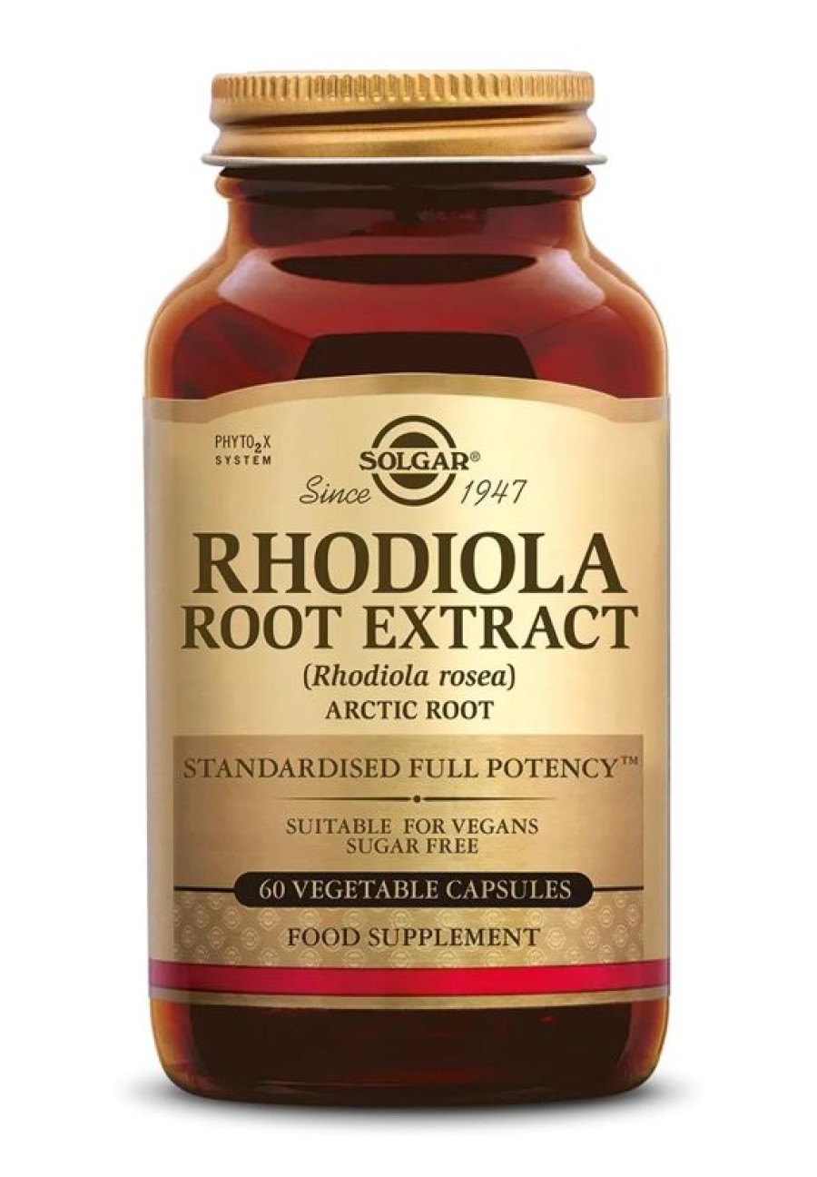 SOLGAR Solgar Estratto di Rhodiola Rosea 60Cap | Riposo e stress