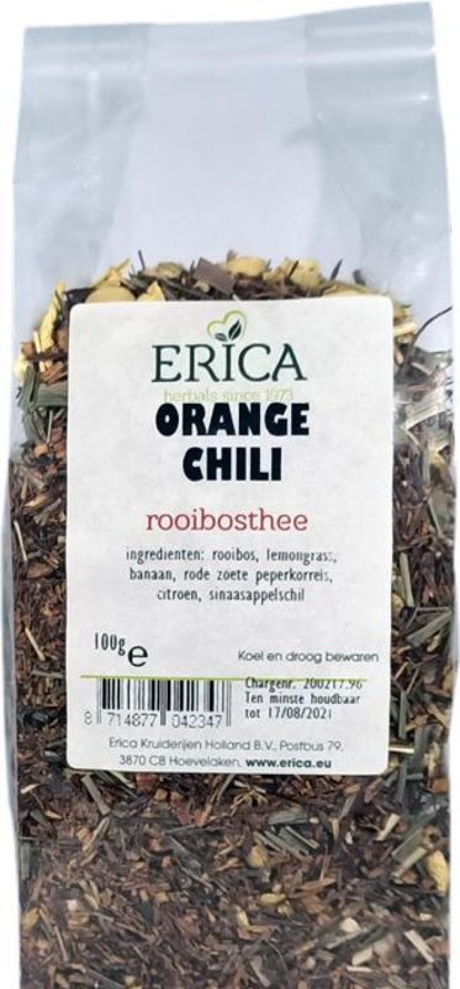 ERICA Peperoncino Arancia 100 G | Tè Rooibos