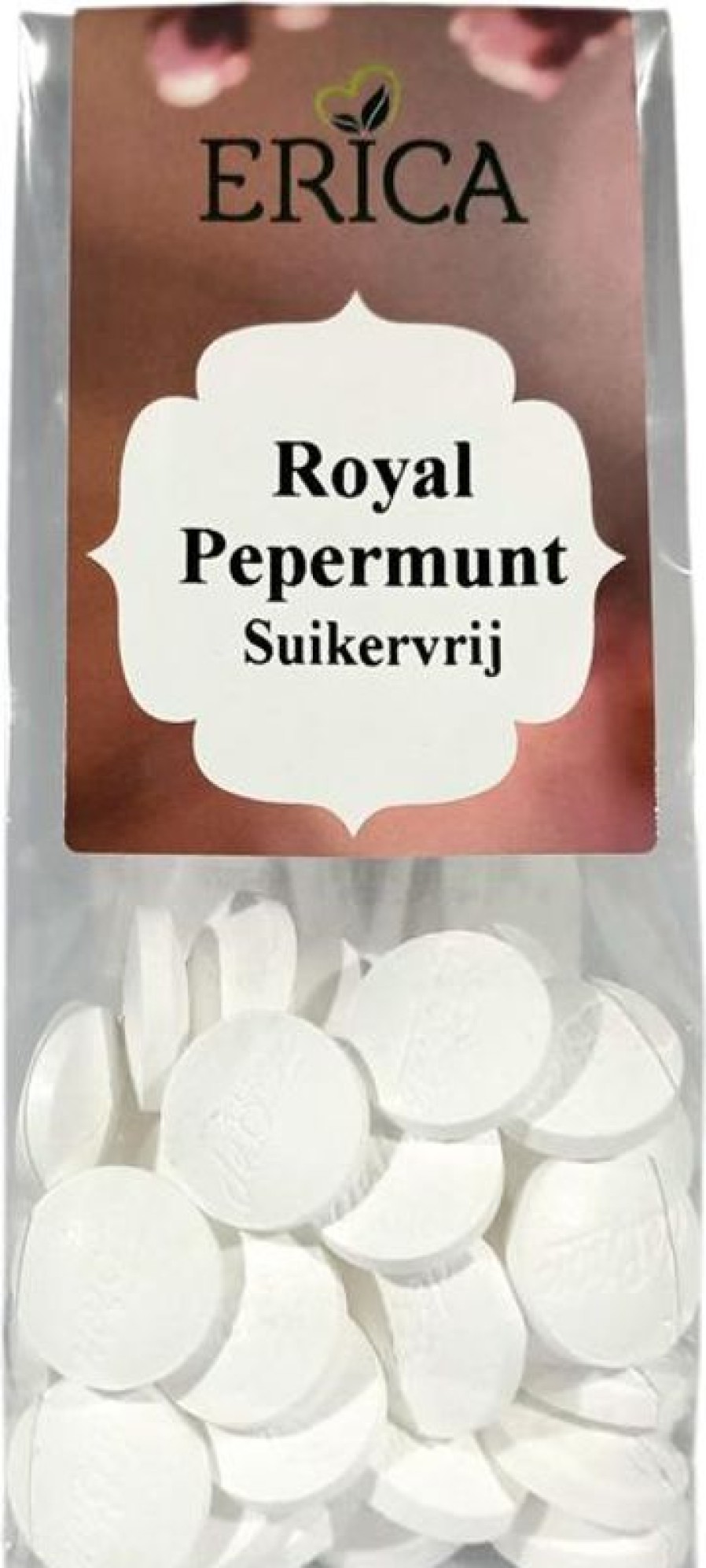 ERICA Menta piperita reale ZS 100 G | Caramelle alla liquirizia