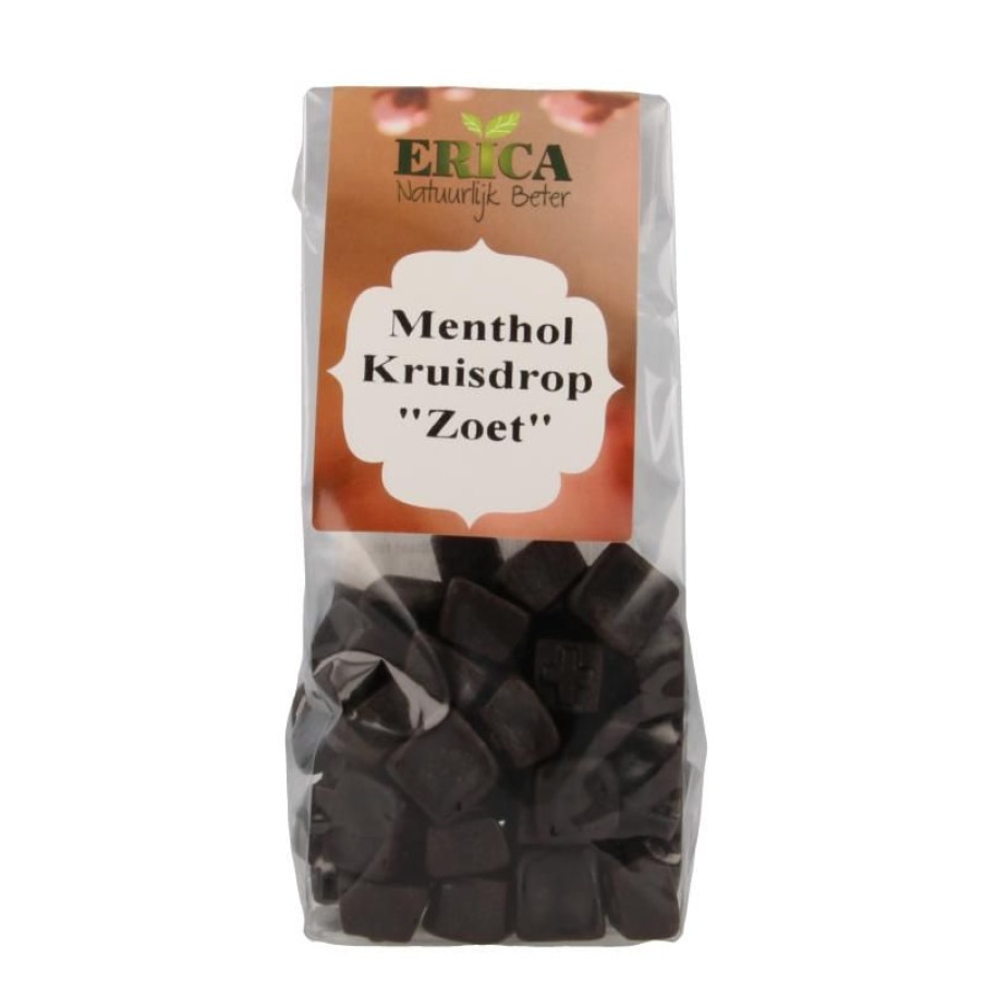 ERICA Mentolo Croce Liquirizia 150 G | Caramelle alla liquirizia