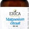 ERICA Citrato di magnesio 200 Mg 60 cucchiai | Minerali