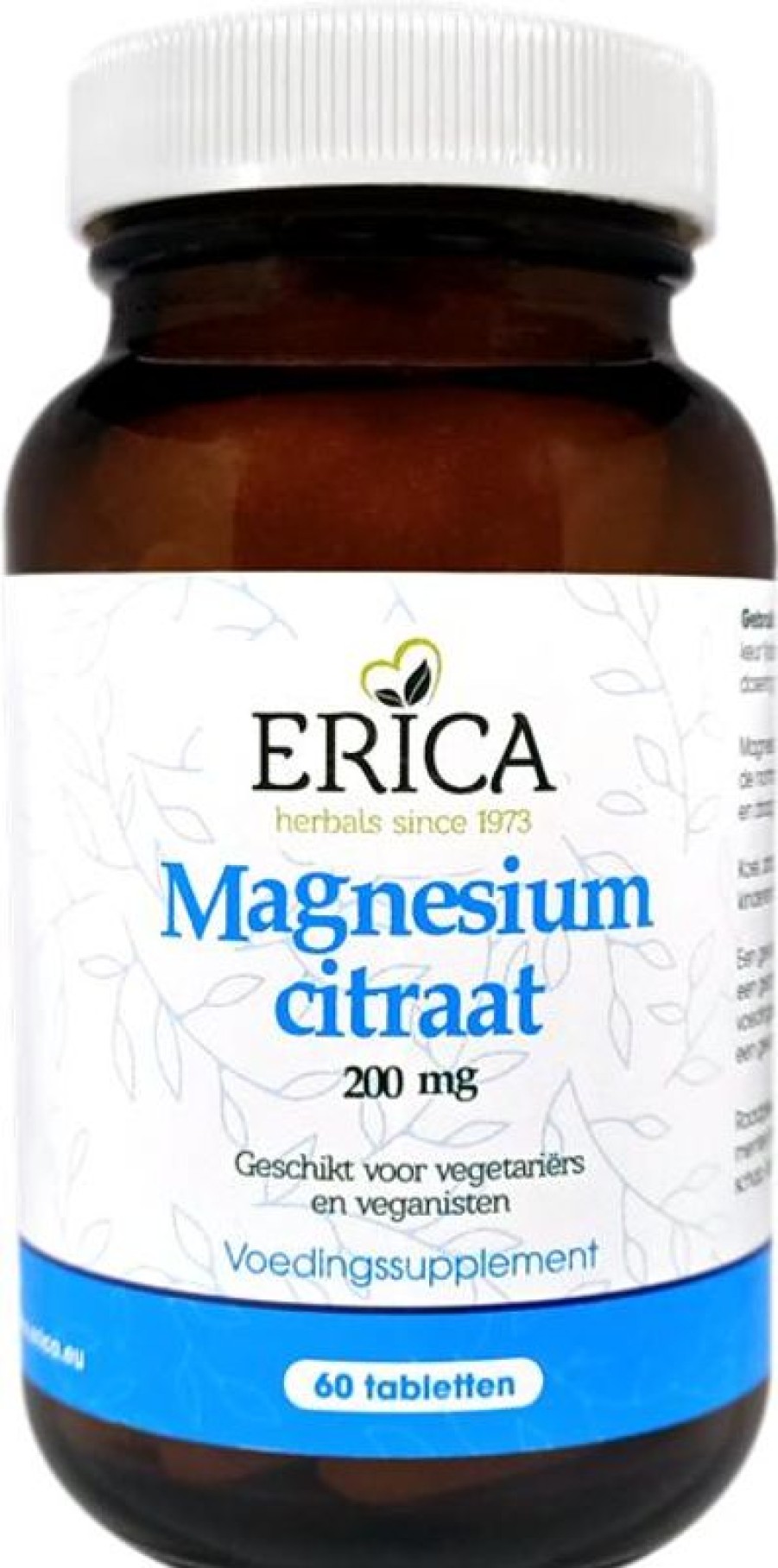 ERICA Citrato di magnesio 200 Mg 60 cucchiai | Spostare