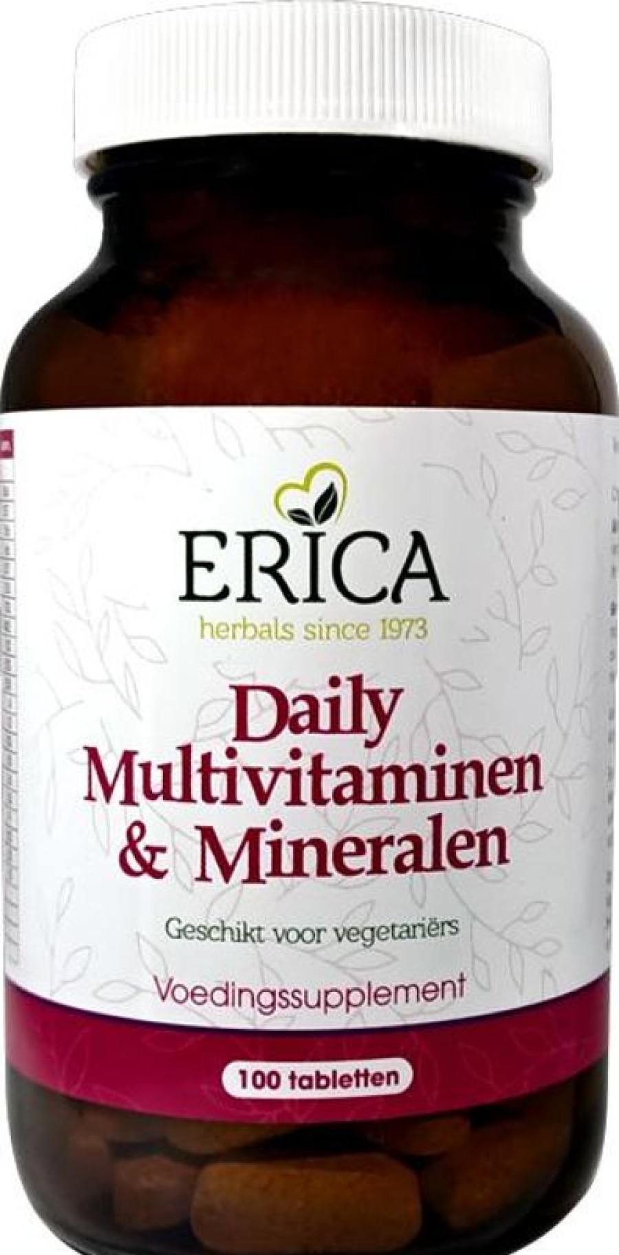 ERICA Multivitaminici e minerali giornalieri 100 Tbl | Multivitaminici