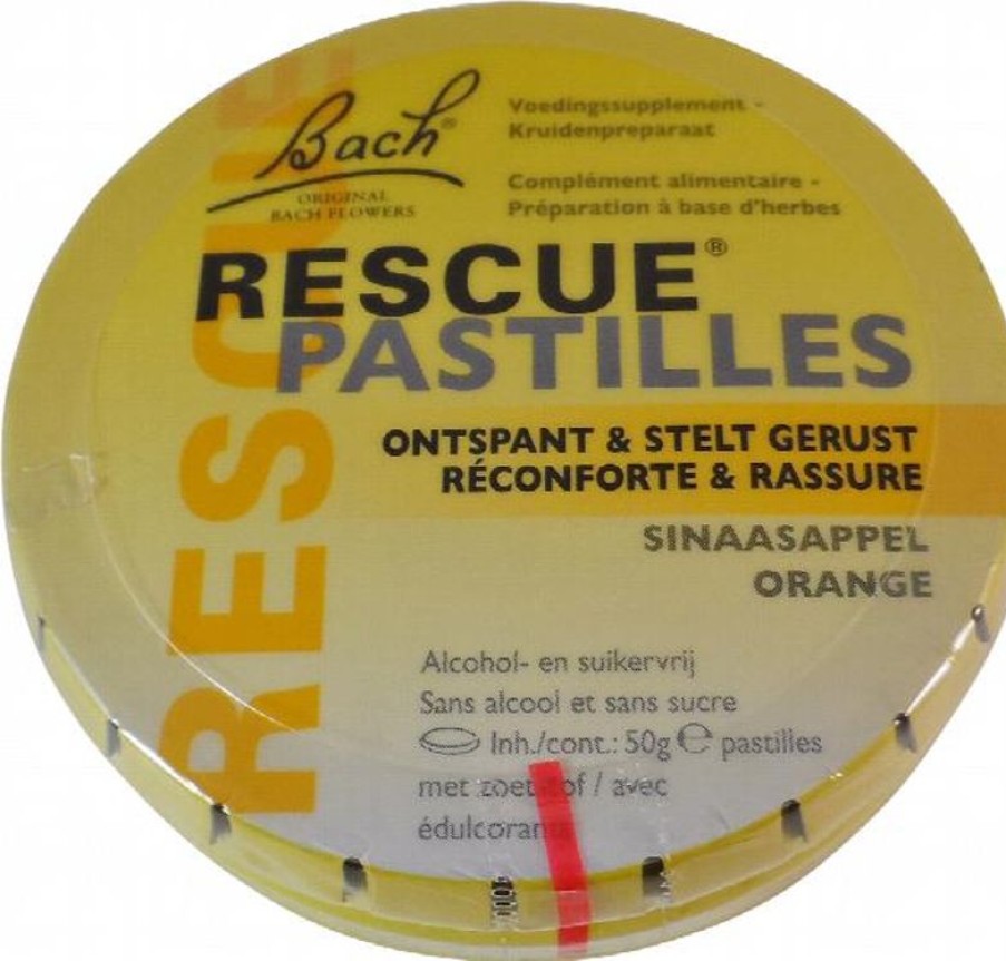 erica Bach Rescue Pastilles Arancione 50G | Memoria e concentrazione