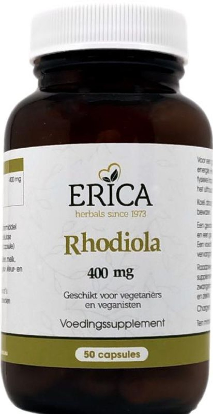 ERICA Rhodiola Capsule 50 Caps | Dormire