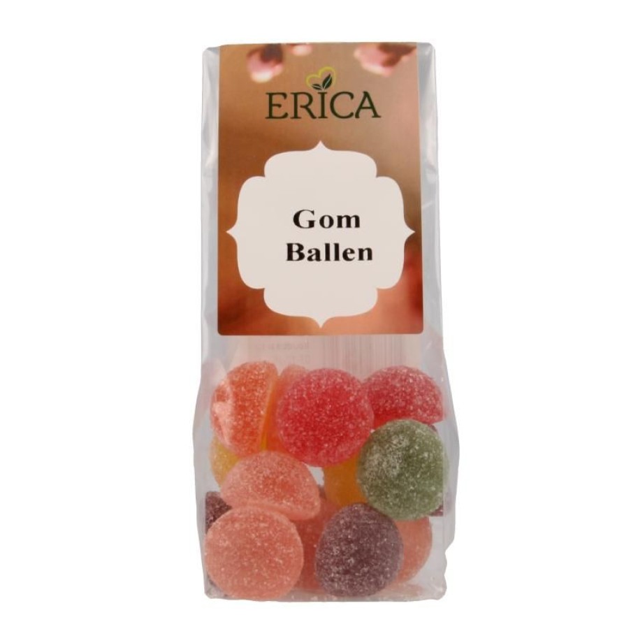 ERICA Gomme da masticare 125 G | Caramelle alla liquirizia