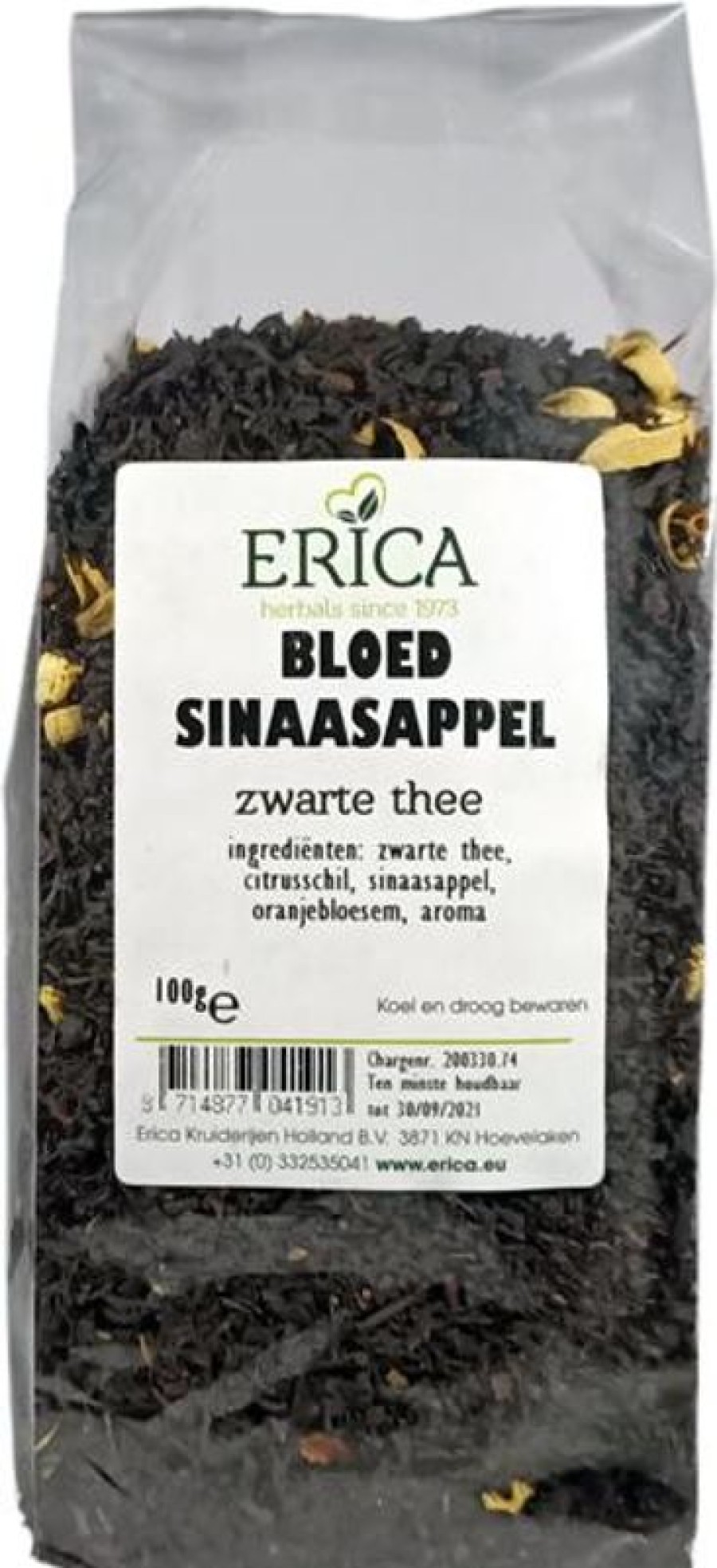 ERICA Arancia Rossa 100 G | Tè nero