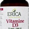 ERICA Vitamina D3 25 Mcg 100 capsule molli | Spostare