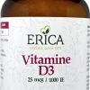 ERICA Vitamina D3 25 Mcg 250 capsule molli | Vitamina D nella E