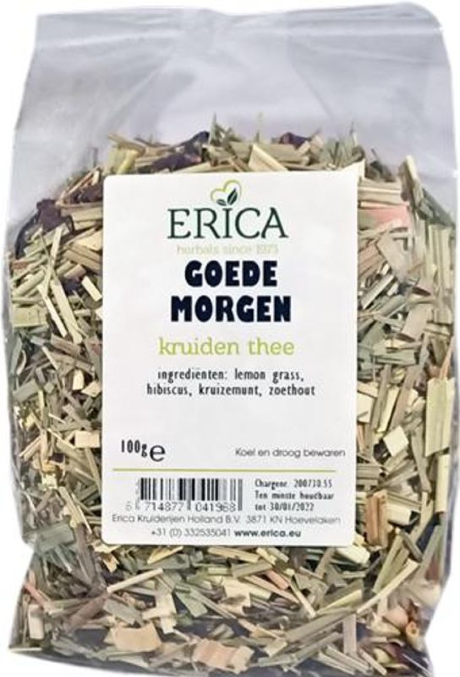 ERICA Buongiorno 100 G | Tisana mista alle erbe