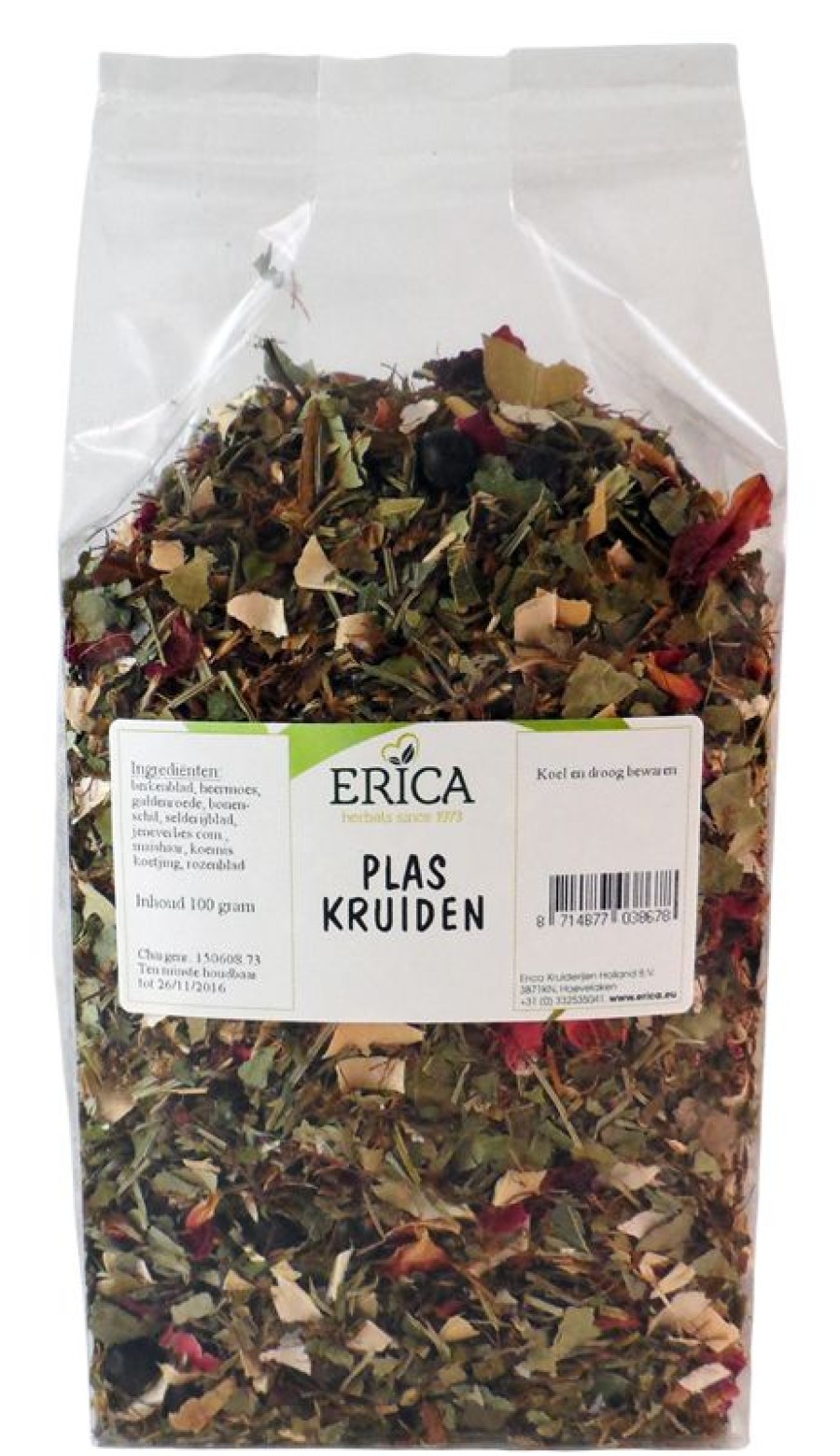 ERICA Erbe per pipì 100G | Tisana mista alle erbe